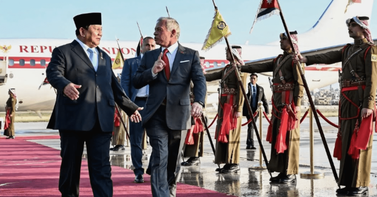 Kunjungan Kenegaraan Raja Yordania: Jet Tempur F-16 dan Meriam Sambut Sahabat Lama Prabowo