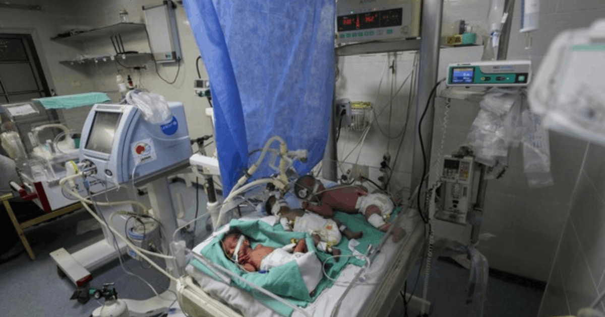 bayi di Gaza meninggal