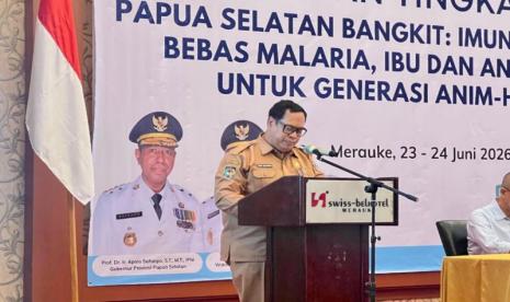 Pemprov Papua Selatan Perkuat Sinergi Percepat Imunisasi dan Malaria