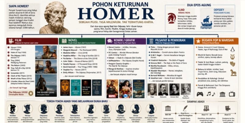 Homer Tiga Ribu Tahun: Jejak Karya yang Melampaui Zaman
