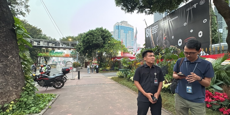 Sepeda Motor Wartawan Raib di Trotoar Depan Kemenko Polkam