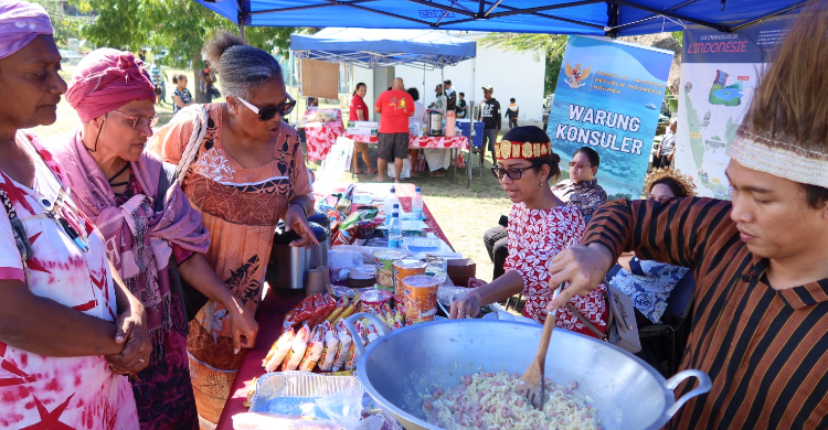 KJRI Nouméa dan AINO Jaga Warisan Jawa 130 Tahun di Kaledonia Baru