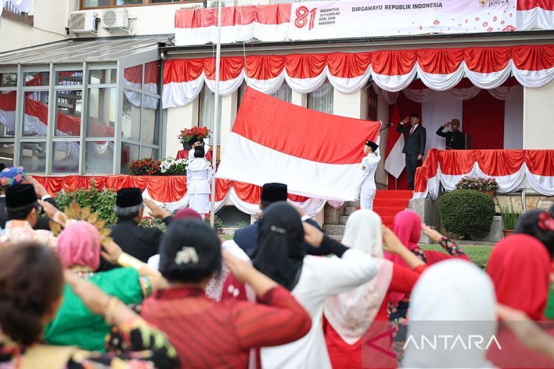 WNI Jenewa Rayakan HUT RI ke-81 dengan Solidaritas untuk Korban Gempa NTT