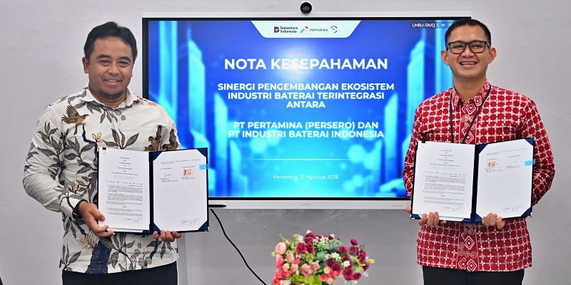 IBC dan Pertamina Perkuat Industri Baterai Nasional lewat Nota Kesepahaman
