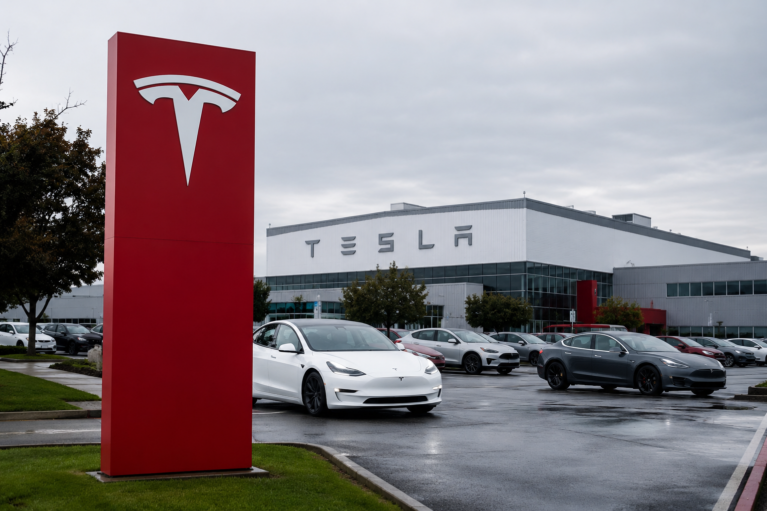 Tesla Cybercab: Saham Turun Sekitar 6,4% Sehari Setelah Peluncuran di Austin