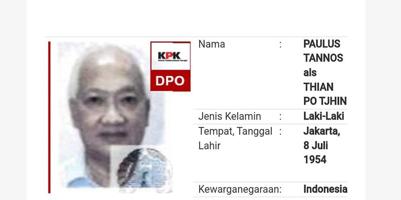 Ujian KPK terkait Paulus Tannos: Jangan Cuma Nangkap, Tapi Kembalikan Aset